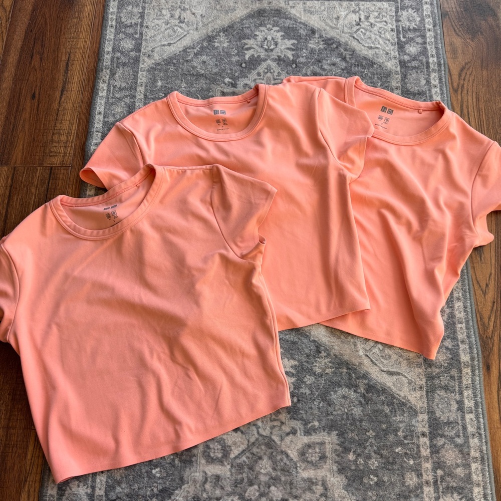 Uniqlo Airism Tops Small Bundle of 3